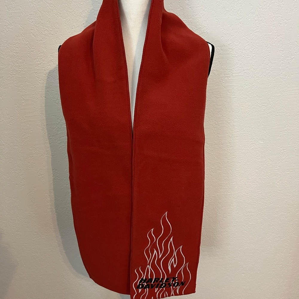 Harley Davidson fleece scarf, perfect condition!